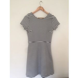 Mod style striped dress - TOPSHOP